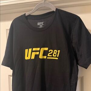 UFC 281 Black and Yellow Short Sleeve Tee